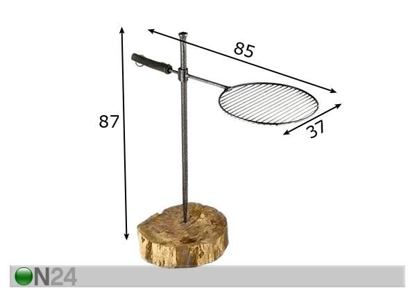 Grillalus mõõdud