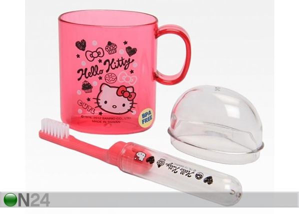 Hello Kitty hambaharjakomplekt Squiggle