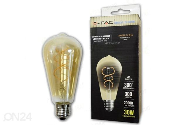 Hõõgniidiga LED pirn E27 5 W