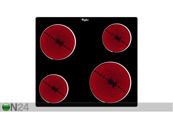 Integreeritav keraamiline pliidiplaat Whirlpool AKT109NE