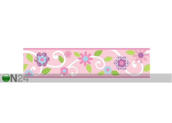 Isekleepuv seinabordüür Floral Scroll