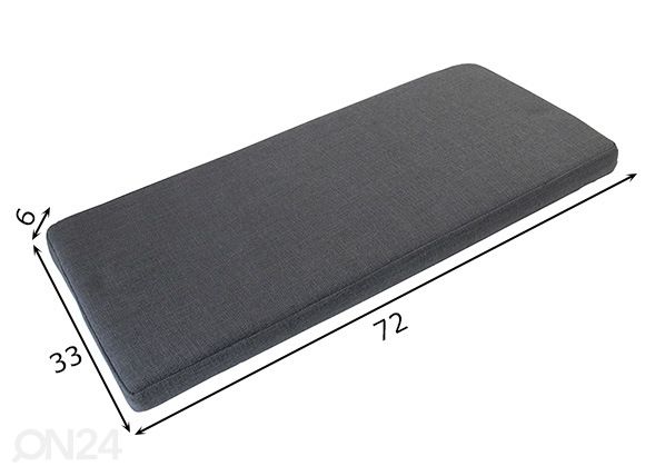 Istmepadi 72x33 cm mõõdud