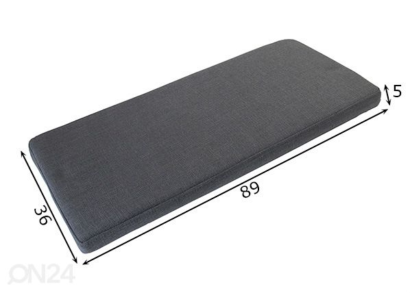 Istmepadi 89x36 cm mõõdud