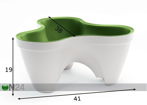 Istutuspott Keter Ivy Planter mõõdud