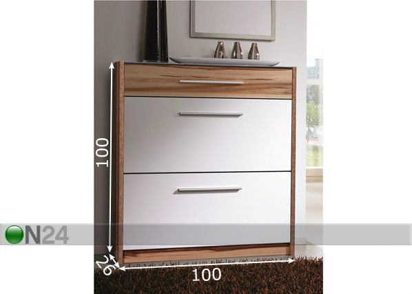 Jalanõudekapp Fashion mõõdud