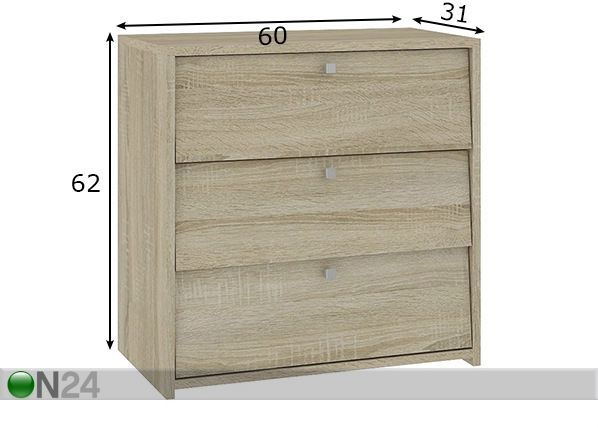 Jalanõudekapp Mini mõõdud