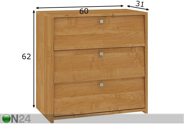 Jalanõudekapp Mini mõõdud