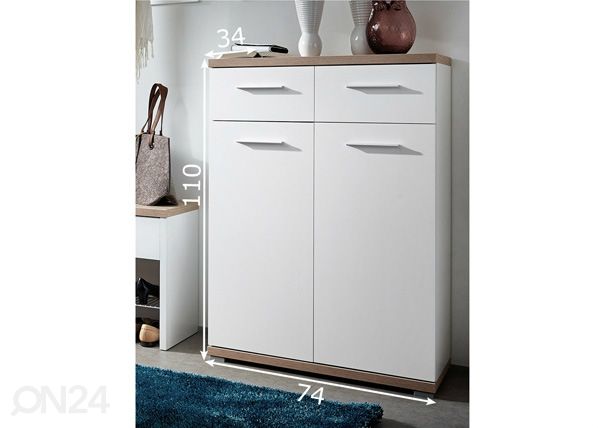 Jalanõudekapp Top mõõdud