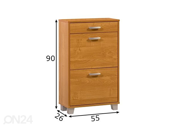 Jalatsikapp 55 cm mõõdud
