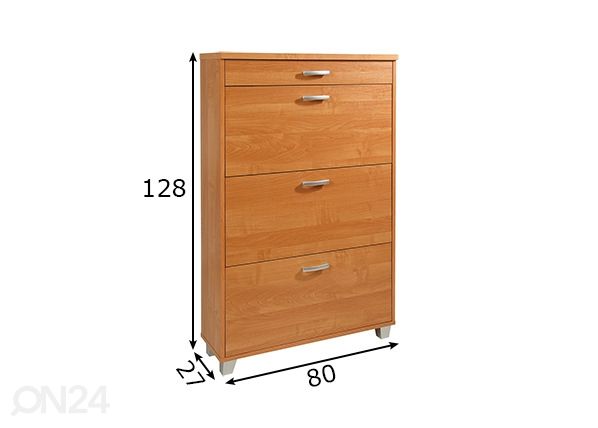 Jalatsikapp 80 cm mõõdud