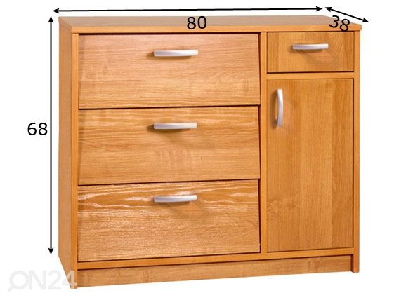 Jalatsikapp 80 cm mõõdud