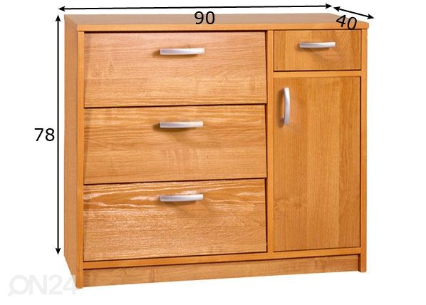 Jalatsikapp 90 cm mõõdud