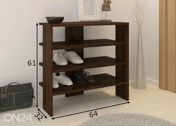 Jalatsiriiul 64 cm mõõdud