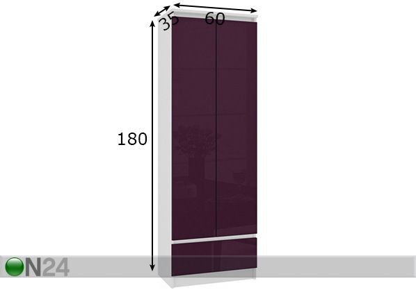 Kapp 60 cm mõõdud