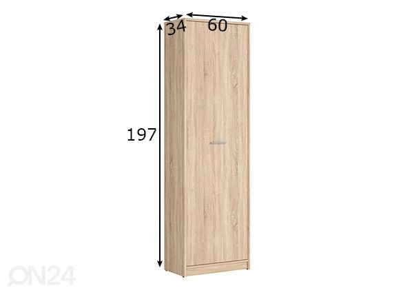 Kapp 60 cm mõõdud