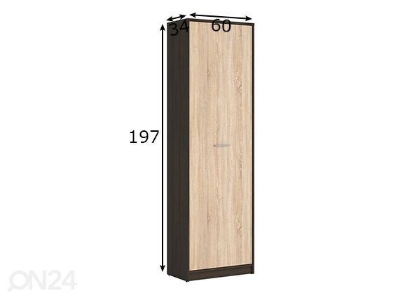 Kapp 60 cm mõõdud