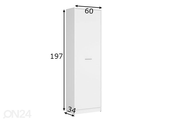 Kapp 60 cm mõõdud