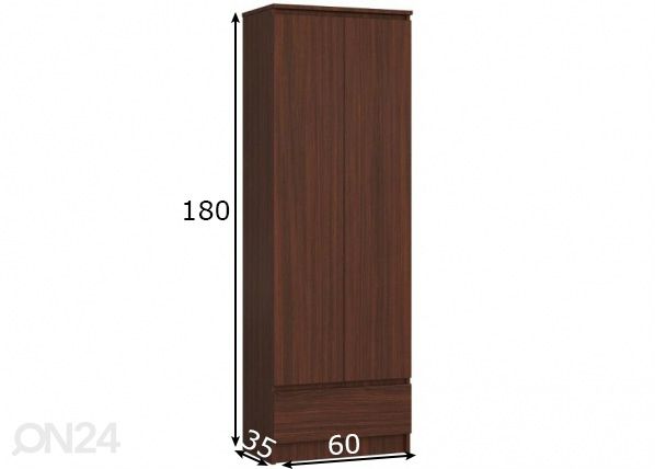 Kapp 60 cm mõõdud