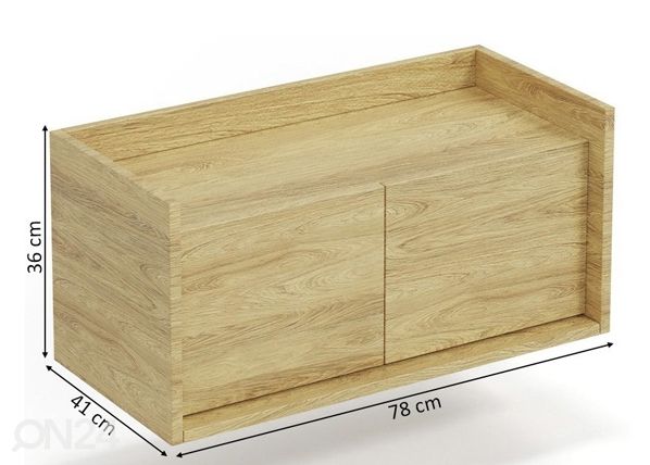 Kapp 78 cm mõõdud