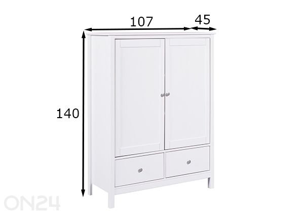 Kapp Chilly Home 140x107 cm mõõdud