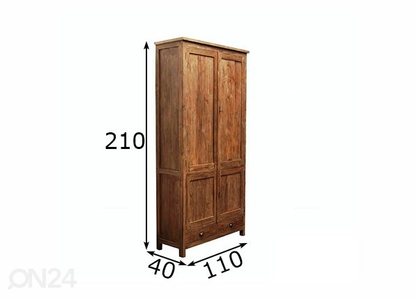 Kapp Cipo 110 cm mõõdud