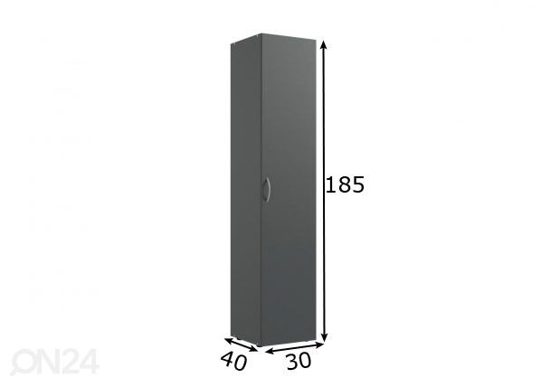 Kapp MRK 637 30 cm mõõdud
