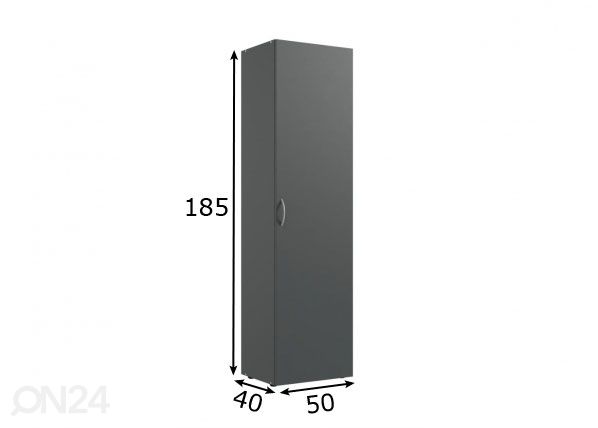 Kapp MRK 641 50 cm mõõdud