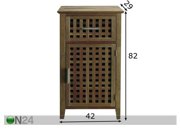 Kapp Walnut mõõdud