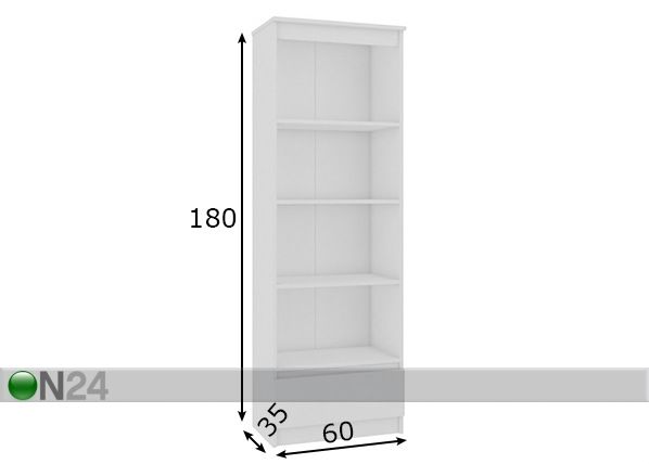 Kappriiul 60 cm mõõdud