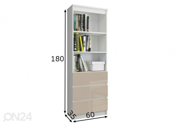 Kappriiul 60 cm mõõdud