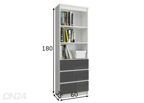 Kappriiul 60 cm mõõdud