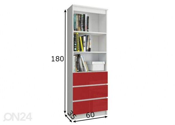 Kappriiul 60 cm mõõdud