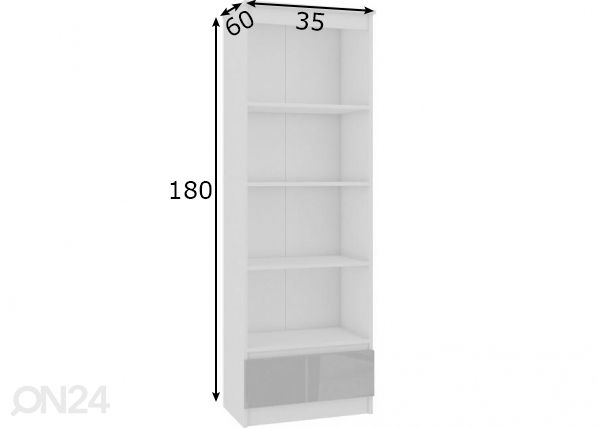 Kappriiul 60 cm mõõdud