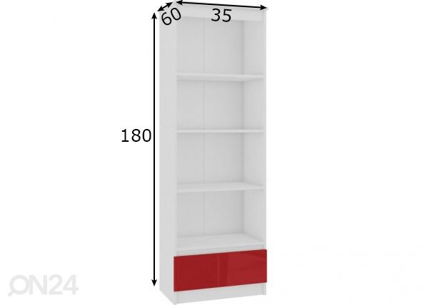 Kappriiul 60 cm mõõdud
