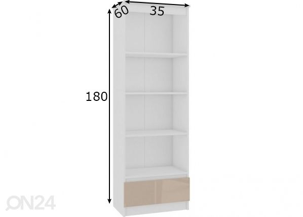 Kappriiul 60 cm mõõdud