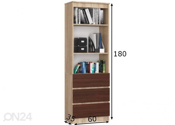 Kappriiul 60 cm mõõdud