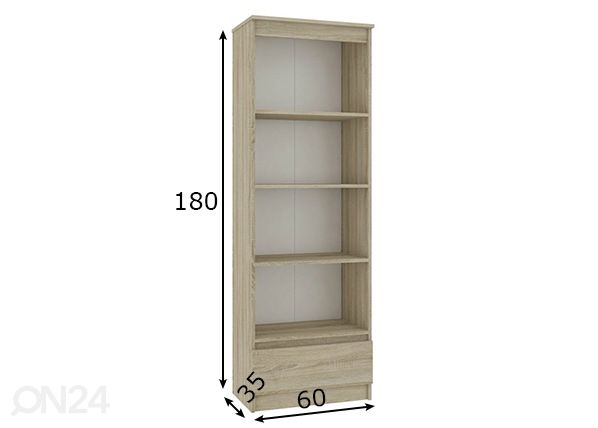 Kappriiul 60cm mõõdud