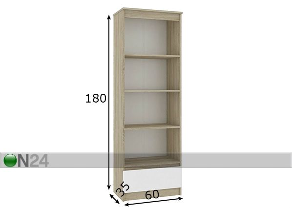 Kappriiul 60cm mõõdud