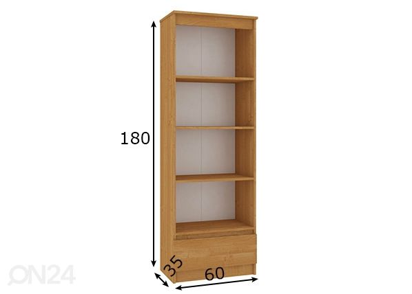 Kappriiul 60cm mõõdud