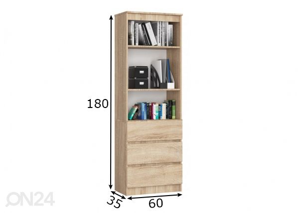 Kappriiul 60cm mõõdud