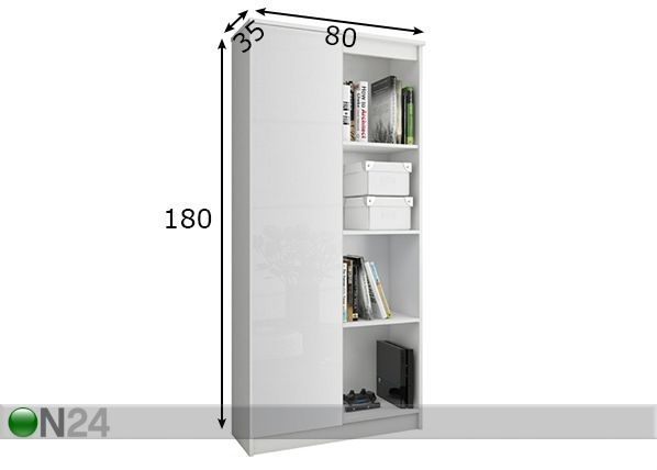 Kappriiul 80 cm mõõdud