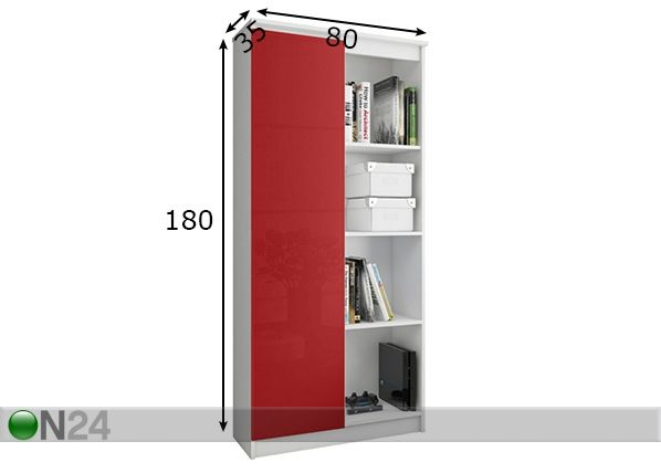 Kappriiul 80 cm mõõdud