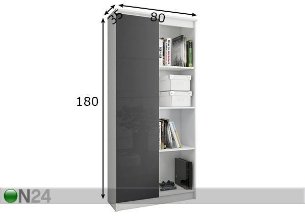 Kappriiul 80 cm mõõdud