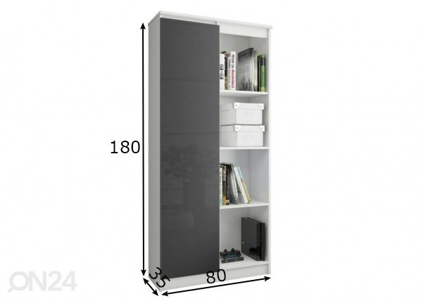 Kappriiul 80 cm mõõdud