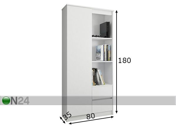 Kappriiul 80cm mõõdud