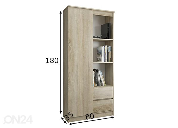 Kappriiul 80cm mõõdud