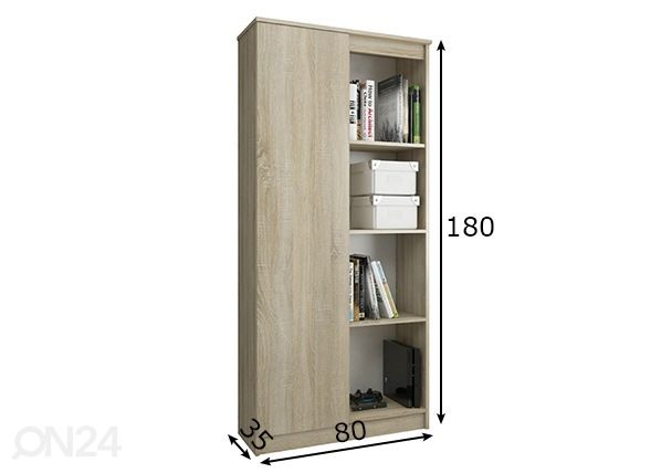 Kappriiul 80cm mõõdud