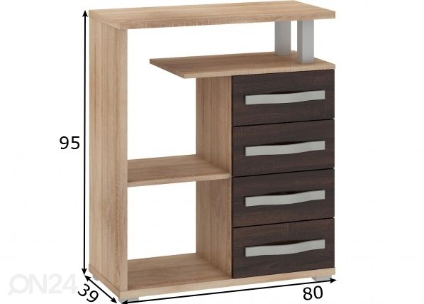 Kappriiul Cloghroe 80 cm mõõdud