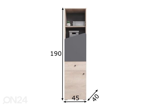 Kappriiul DL5 mõõdud