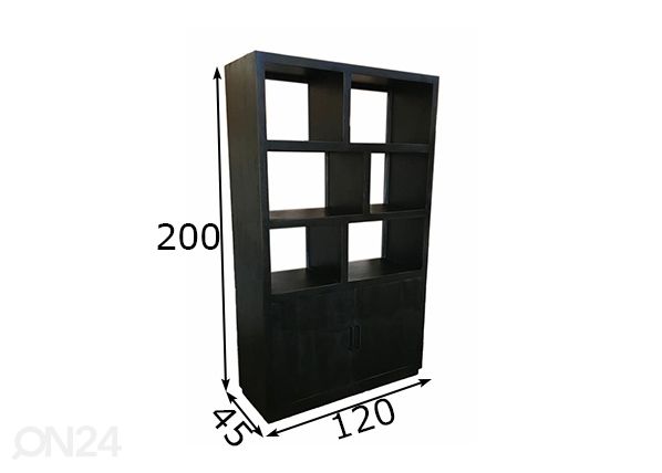 Kappriiul Jaxx 120 cm mõõdud